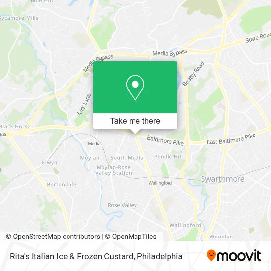 Rita's Italian Ice & Frozen Custard map