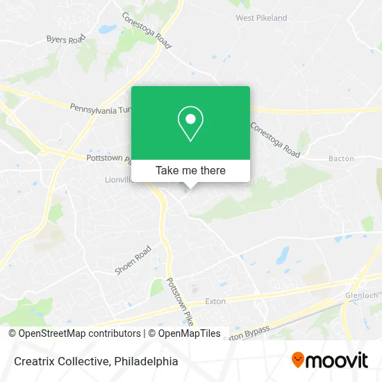 Creatrix Collective map