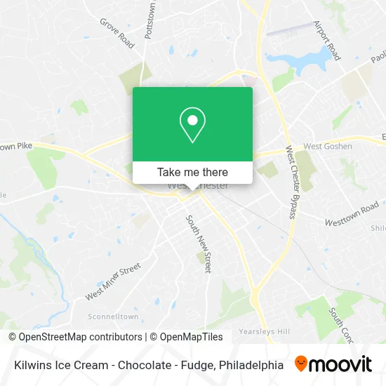 Kilwins Ice Cream - Chocolate - Fudge map