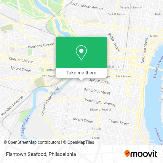 Fishtown Seafood map