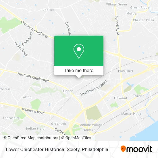 Lower Chichester Historical Sciety map