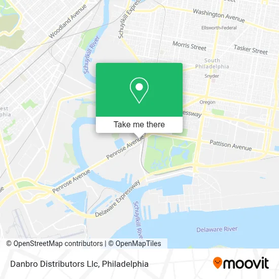 Danbro Distributors Llc map