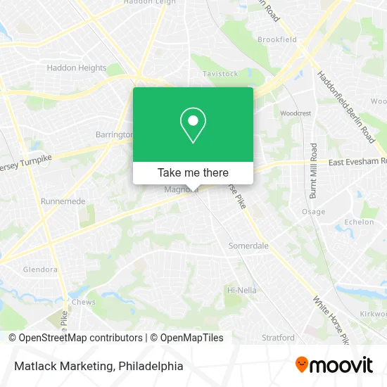 Matlack Marketing map