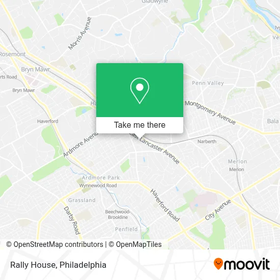 Rally House map