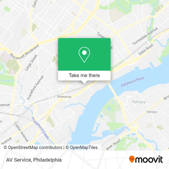 Av Service map