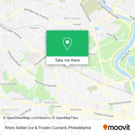 Rita's Italian Ice & Frozen Custard map