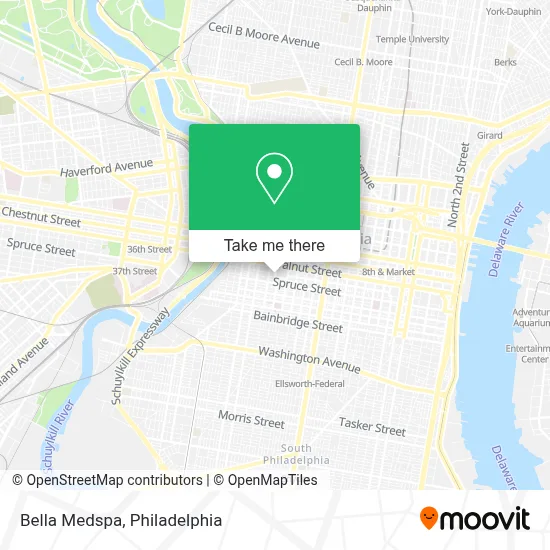 Bella Medspa map