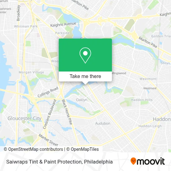 Saiwraps Tint & Paint Protection map