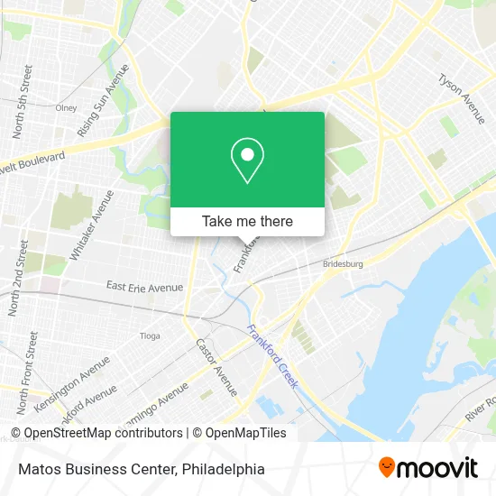 Matos Business Center map