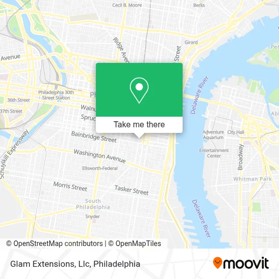 Glam Extensions, Llc map