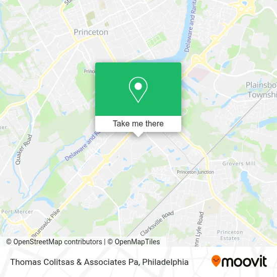 Thomas Colitsas & Associates Pa map