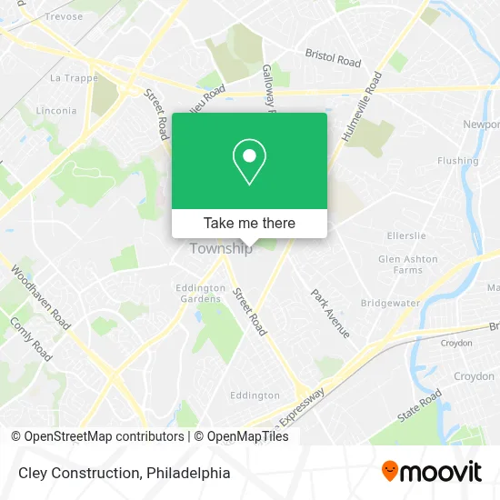 Cley Construction map