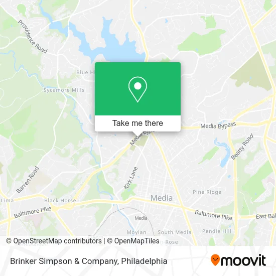 Brinker Simpson & Company map