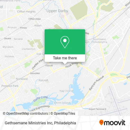 Gethsemane Ministries Inc map