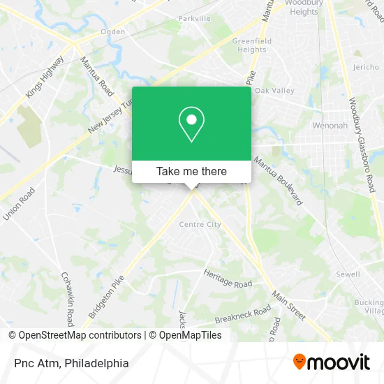 Pnc Atm map