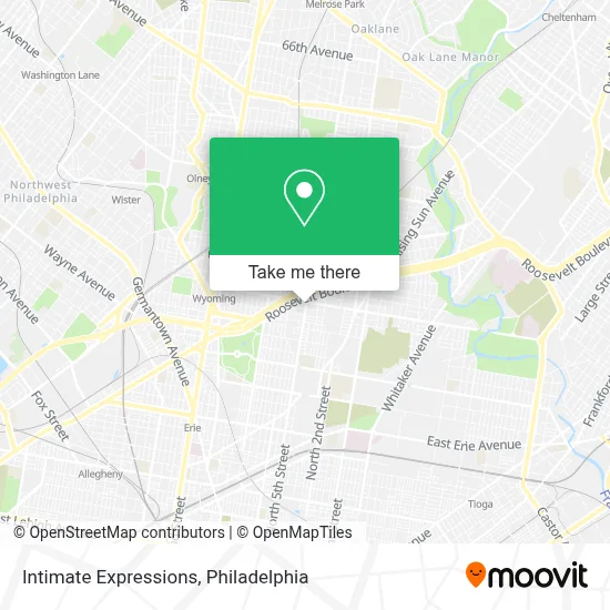 Intimate Expressions map