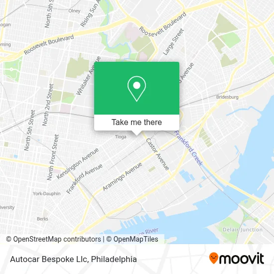 Autocar Bespoke Llc map