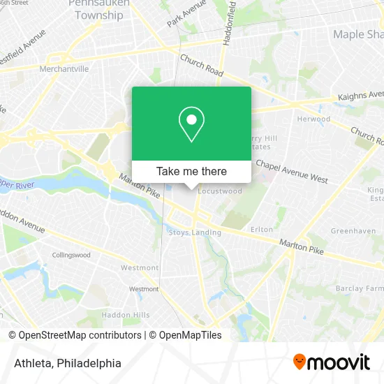 Athleta map
