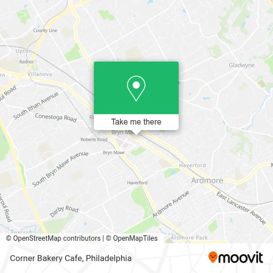 Corner Bakery Cafe map