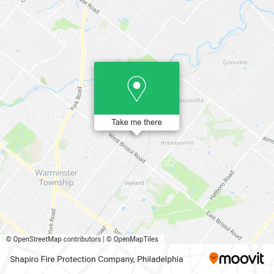 Shapiro Fire Protection Company map