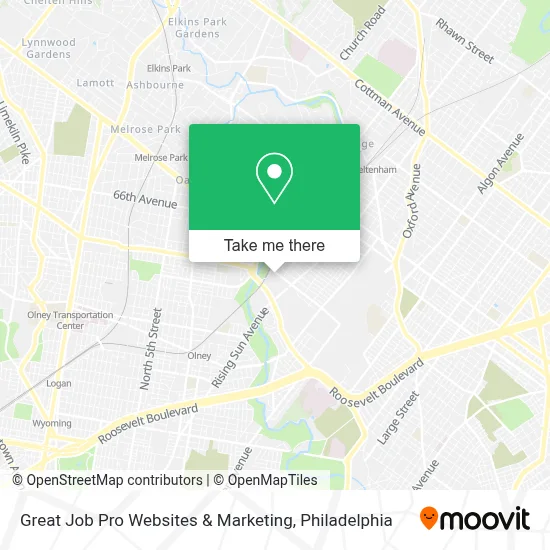 Great Job Pro Websites & Marketing map