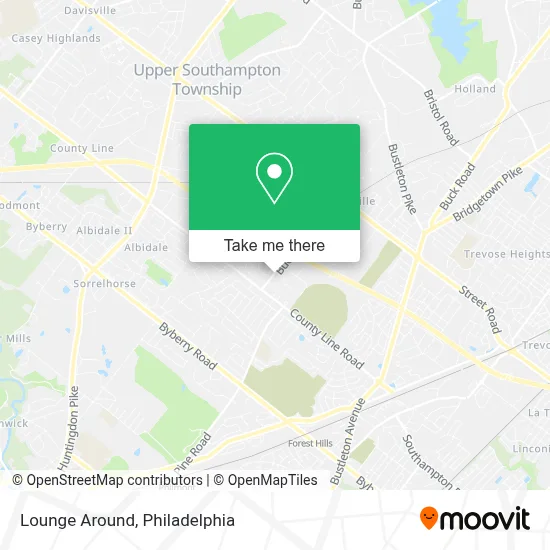 Lounge Around map
