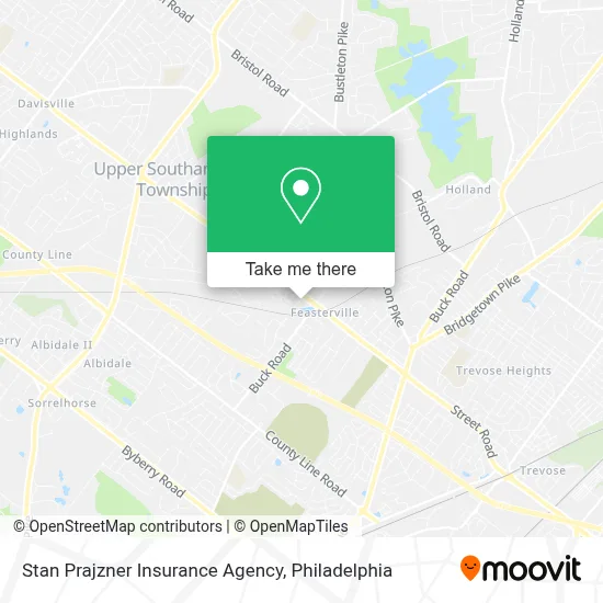Stan Prajzner Insurance Agency map