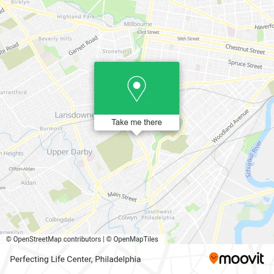 Perfecting Life Center map