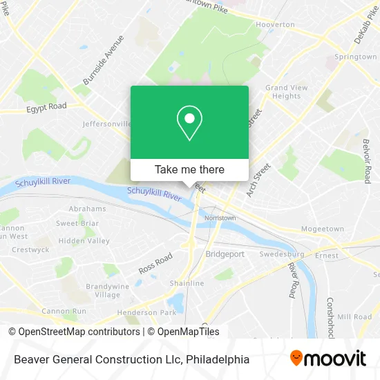 Beaver General Construction Llc map