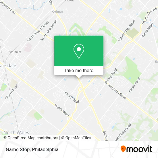 Game Stop map