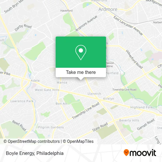 Boyle Energy map