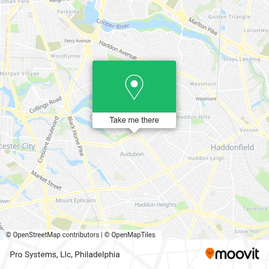 Pro Systems, Llc map
