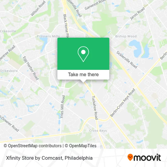 Xfinity Store by Comcast map