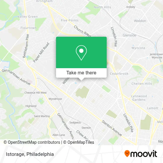 Istorage map