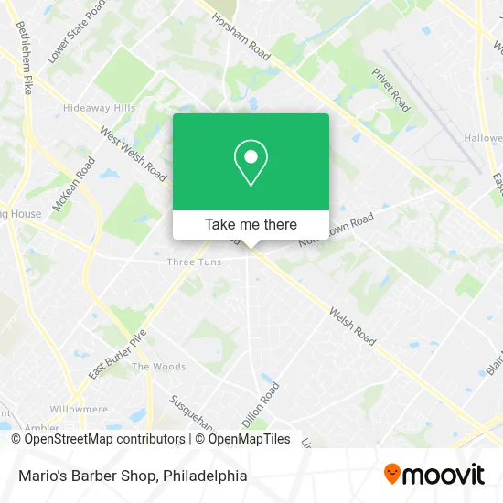 Mario's Barber Shop map