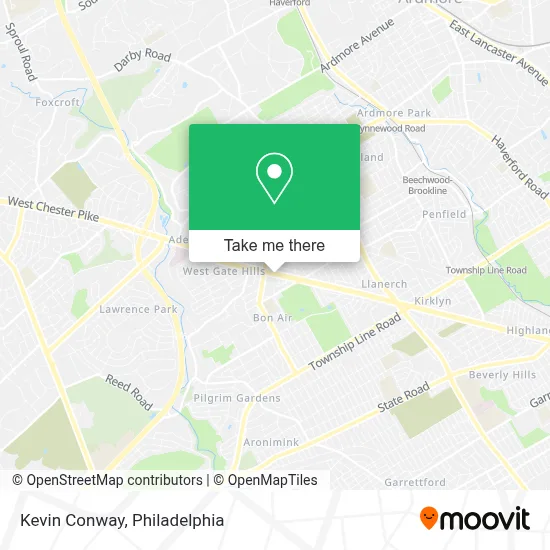 Kevin Conway map