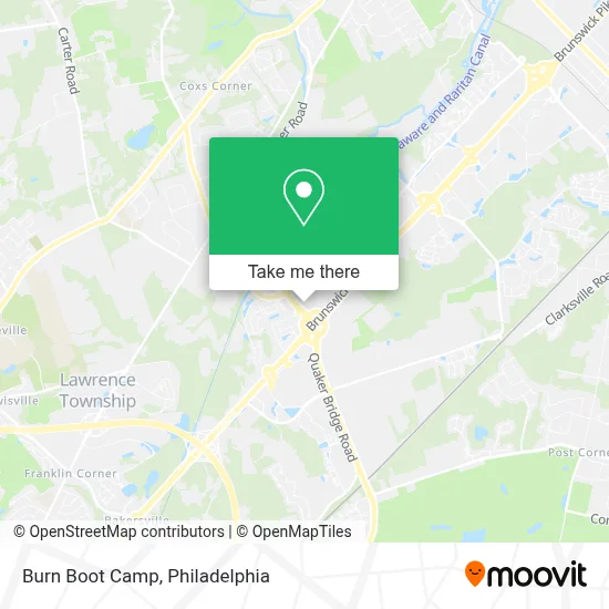 Burn Boot Camp map