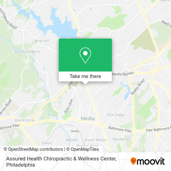 Assured Health Chiropractic & Wellness Center map