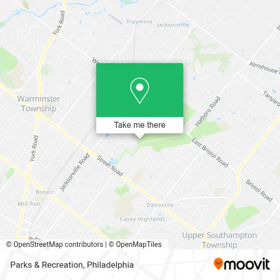 Parks & Recreation map