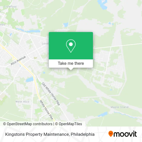Kingstons Property Maintenance map