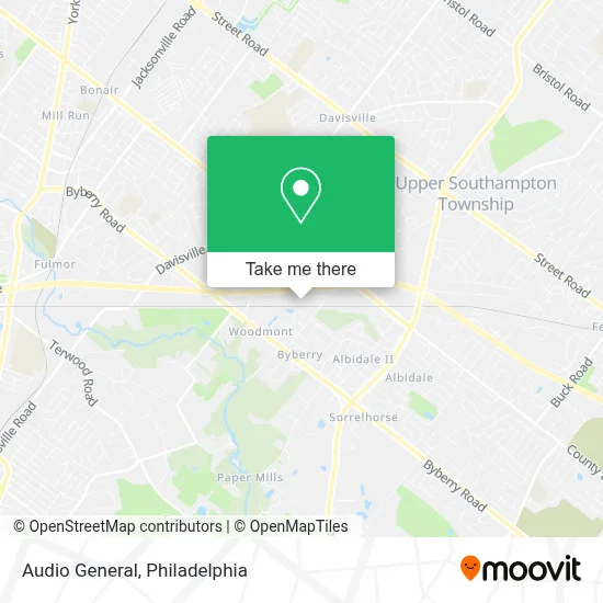 Audio General map