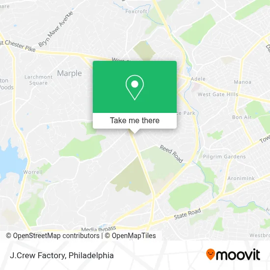 J.Crew Factory map