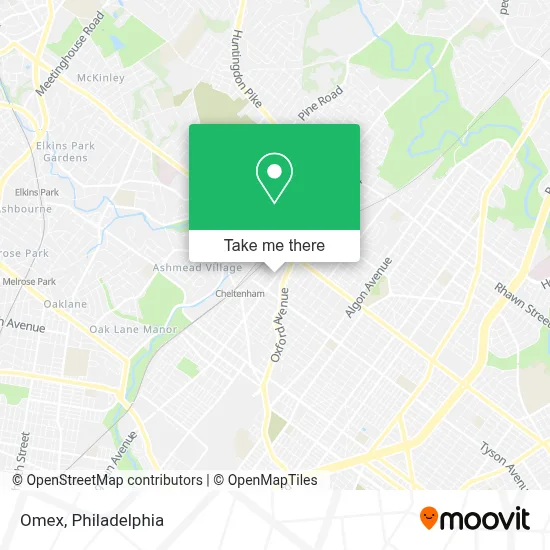 Omex map