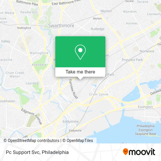 Pc Support Svc map