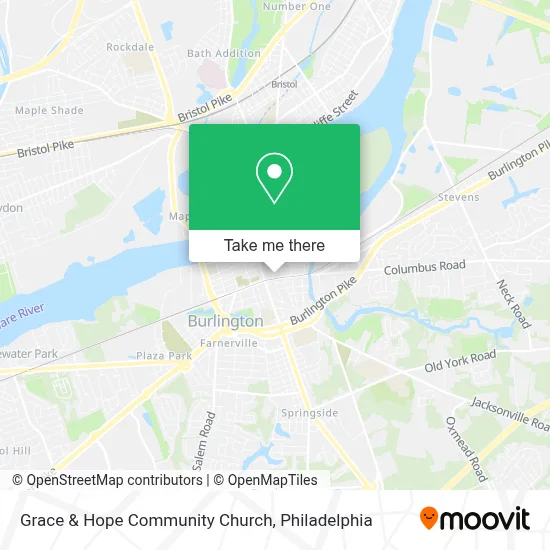 Grace & Hope Community Church map