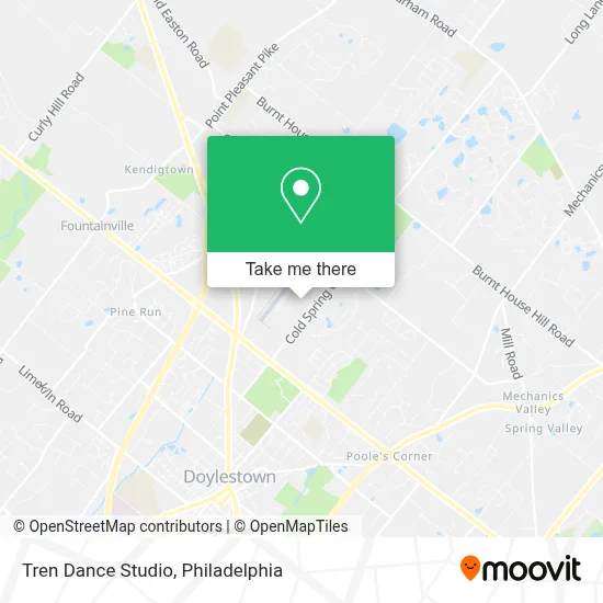 Tren Dance Studio map