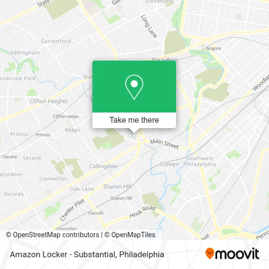 Amazon Locker - Substantial map
