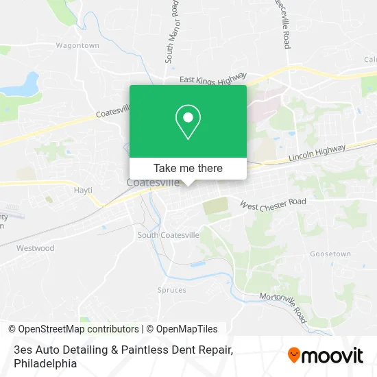 3es Auto Detailing & Paintless Dent Repair map