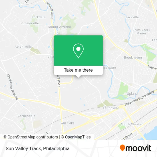 Sun Valley Track map