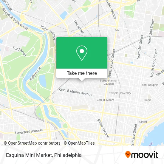 Esquina Mini Market map